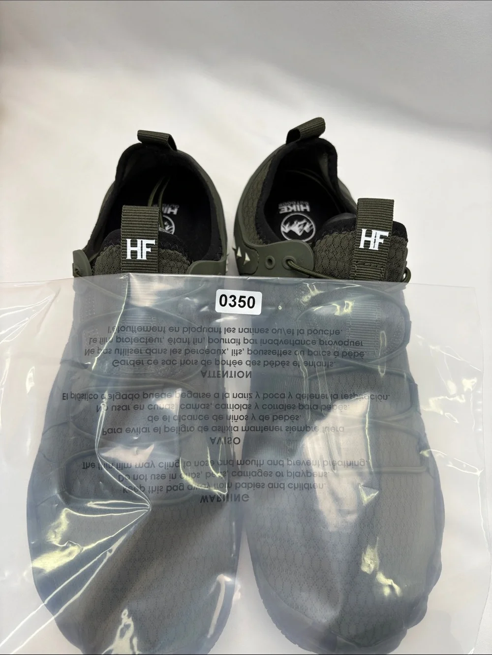 Hike Outdoors Olive Green Men’s / Women Sz40 Athletic‎ Sneakers #350